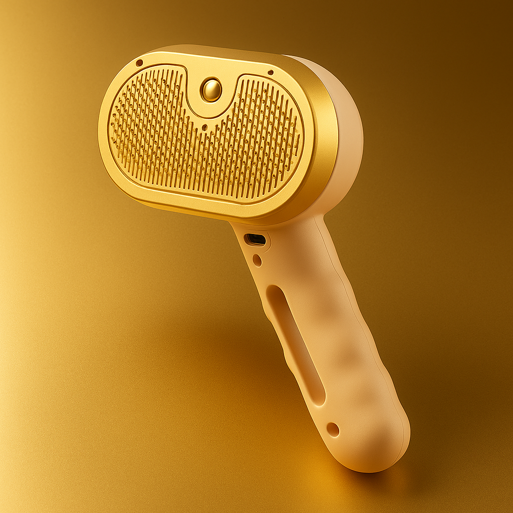 Dog Comb with Steam Spray