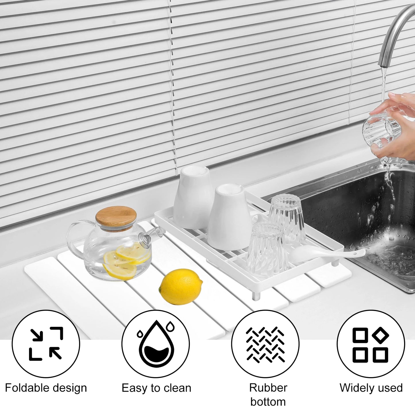 Foldable Stone Dish Drying Mat