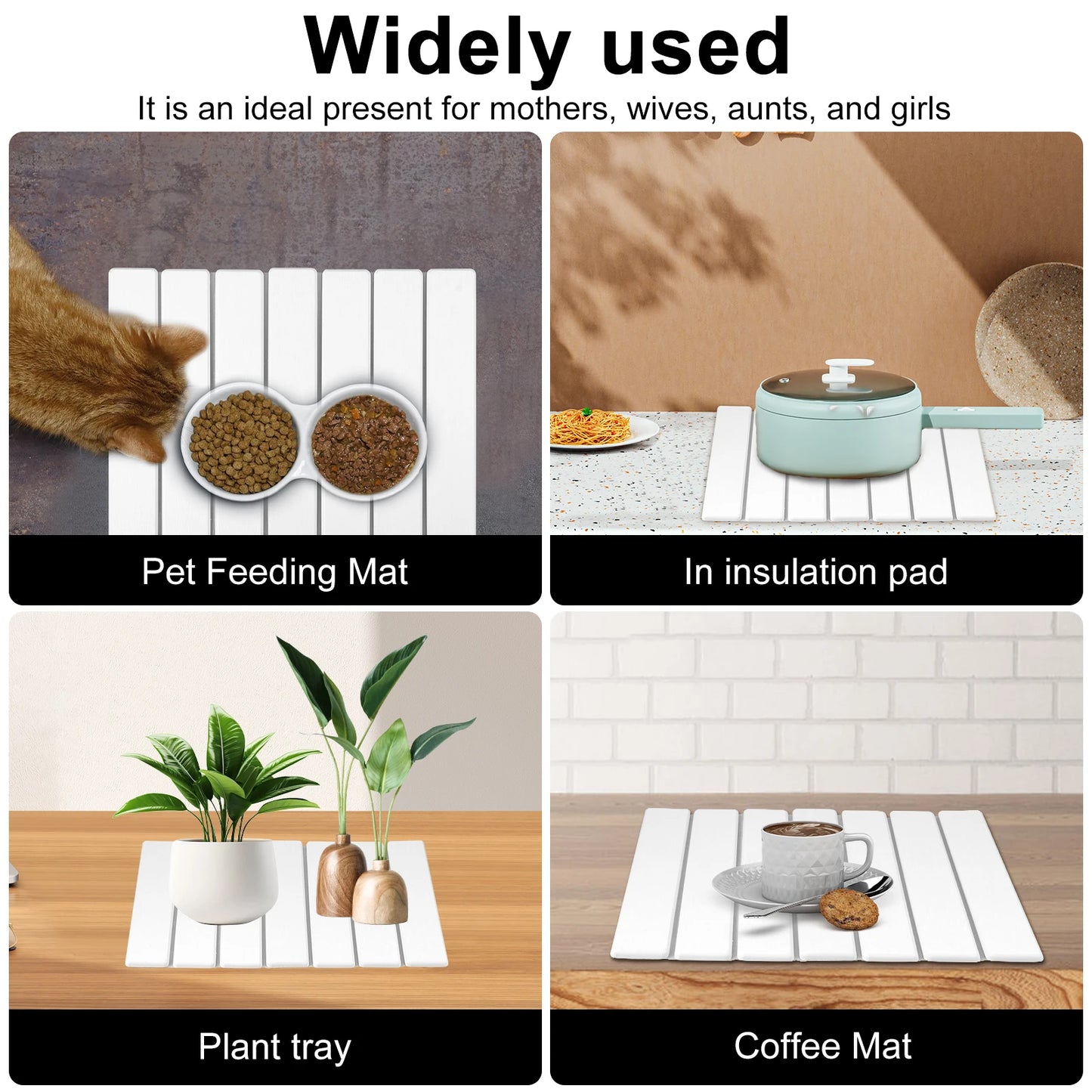 Foldable Stone Dish Drying Mat