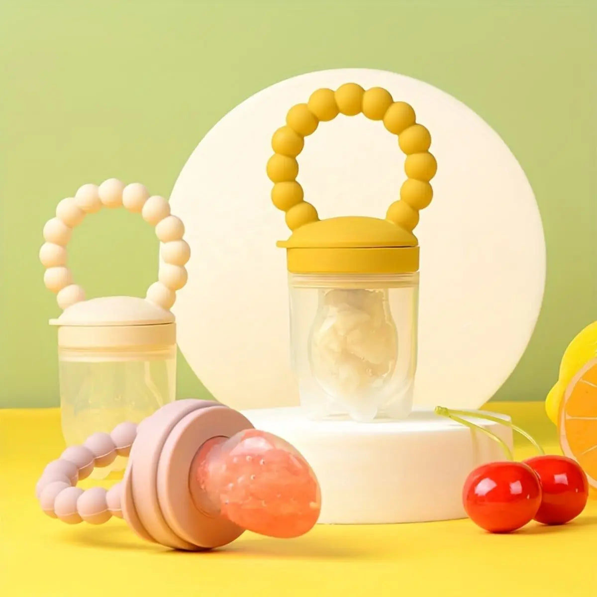 Silicone Baby Fruit & Vegetable Feeder Pacifier