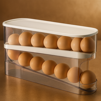 2-Tier Automatic Egg Storage Box