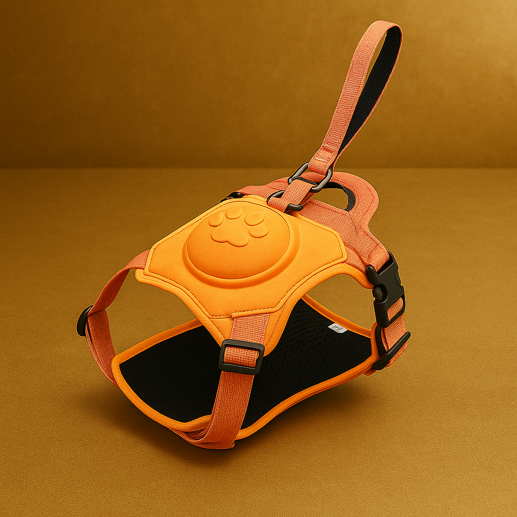 Dog Harness with Retractable Leash