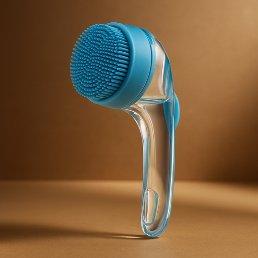 Pet Bath Brush with Shampoo Dispenser