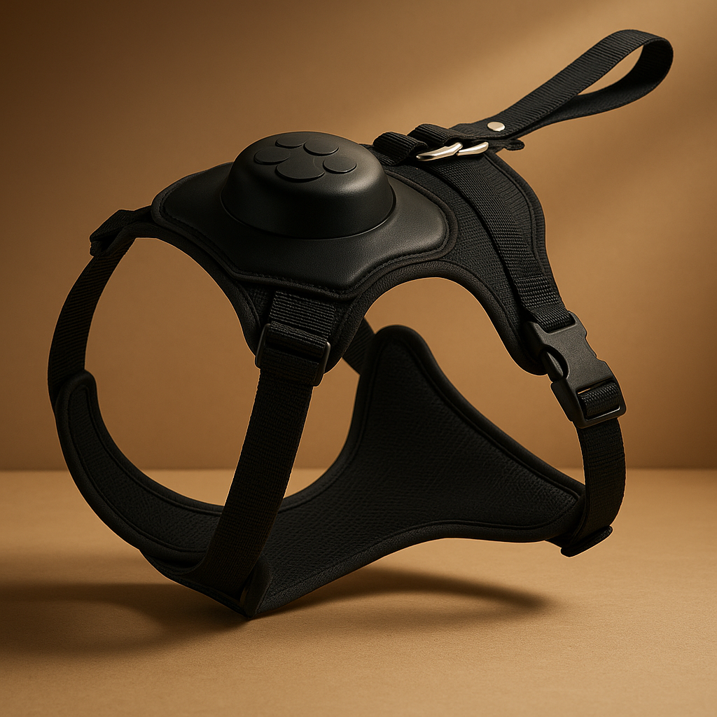 Dog Harness with Retractable Leash