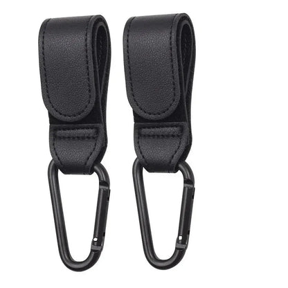 Leather Stroller Hooks