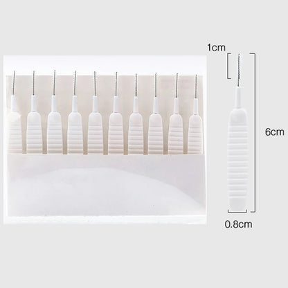 Pack of 10 Fine Hole Cleaning Brushes