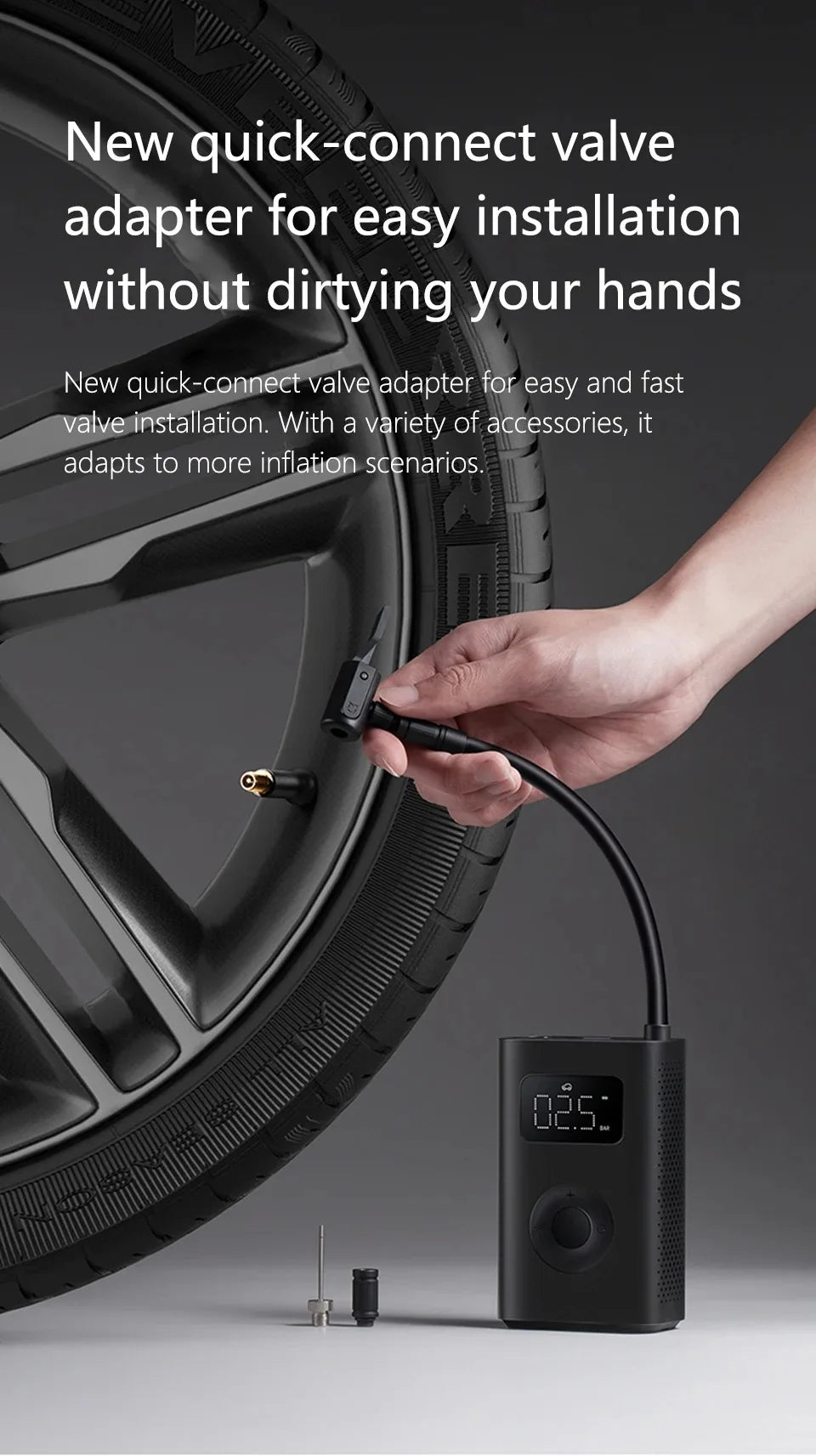 Xiaomi Mijia Portable Electric Air Pump 2D