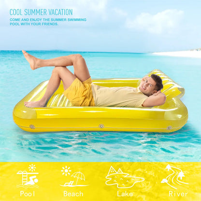 Inflatable Pool Sun Lounger