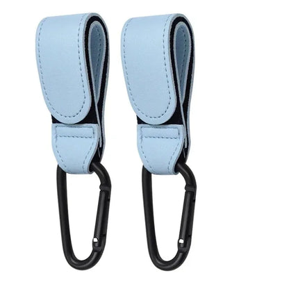 Leather Stroller Hooks