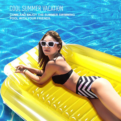 Inflatable Pool Sun Lounger
