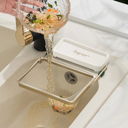Kitchen Sink Filter Rack with Disposable Mesh Bags
