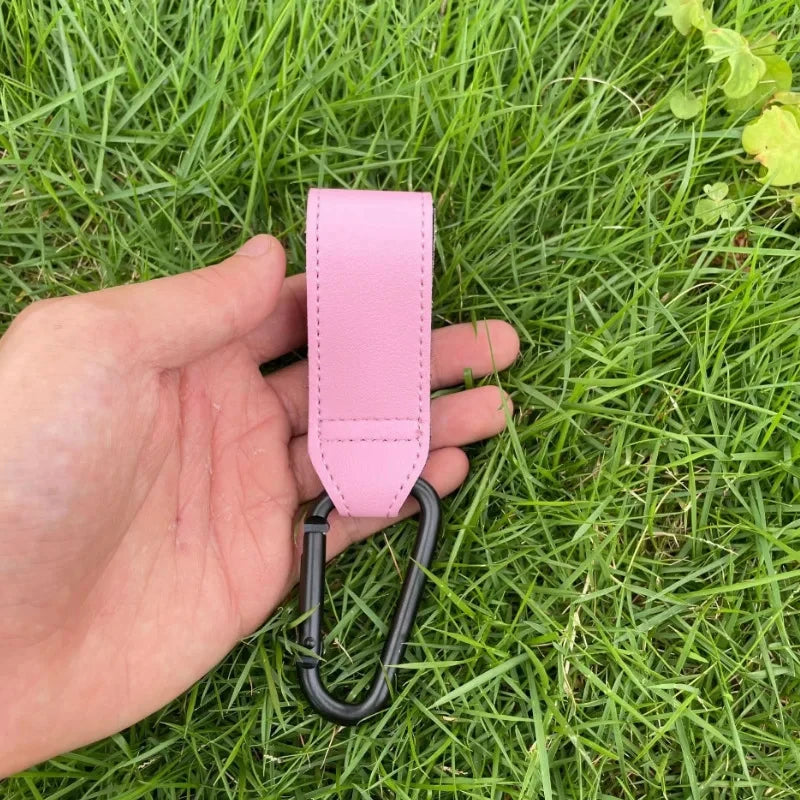 Leather Stroller Hooks