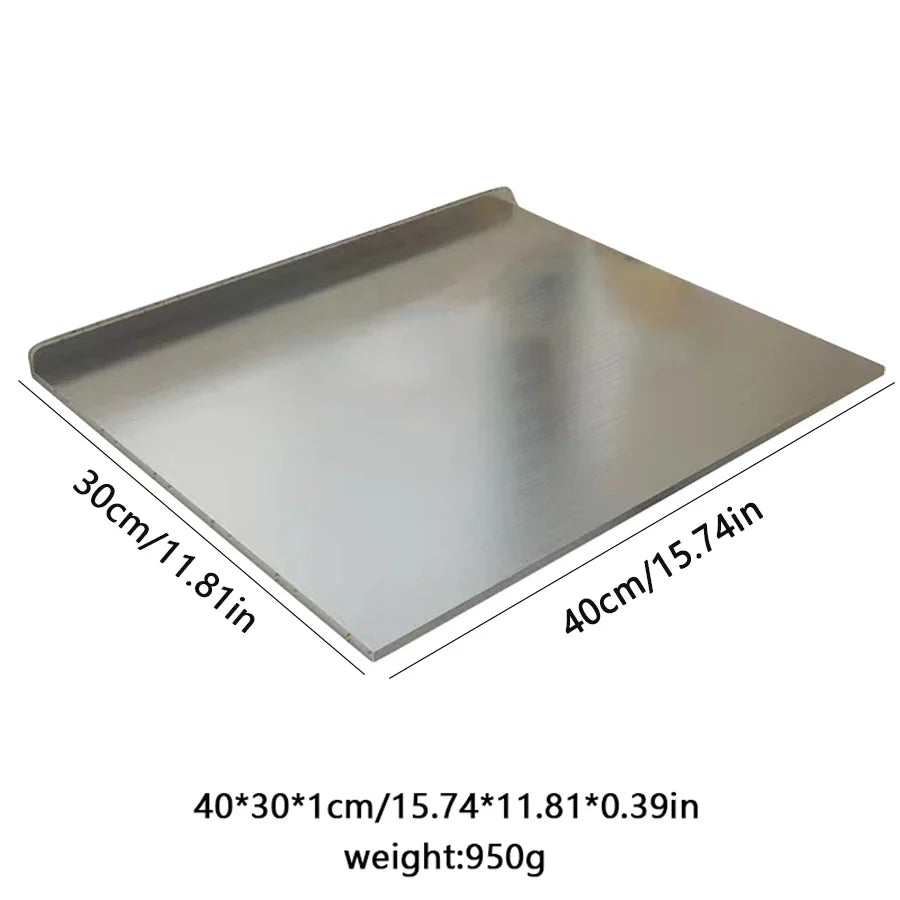 L-Shaped Folding Stainless Steel Cutting Board