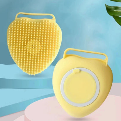 Silicone Pet Bath & Massage Gloves Brush