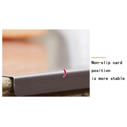L-Shaped Folding Stainless Steel Cutting Board