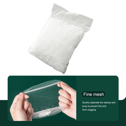 Kitchen Sink Filter Rack with Disposable Mesh Bags