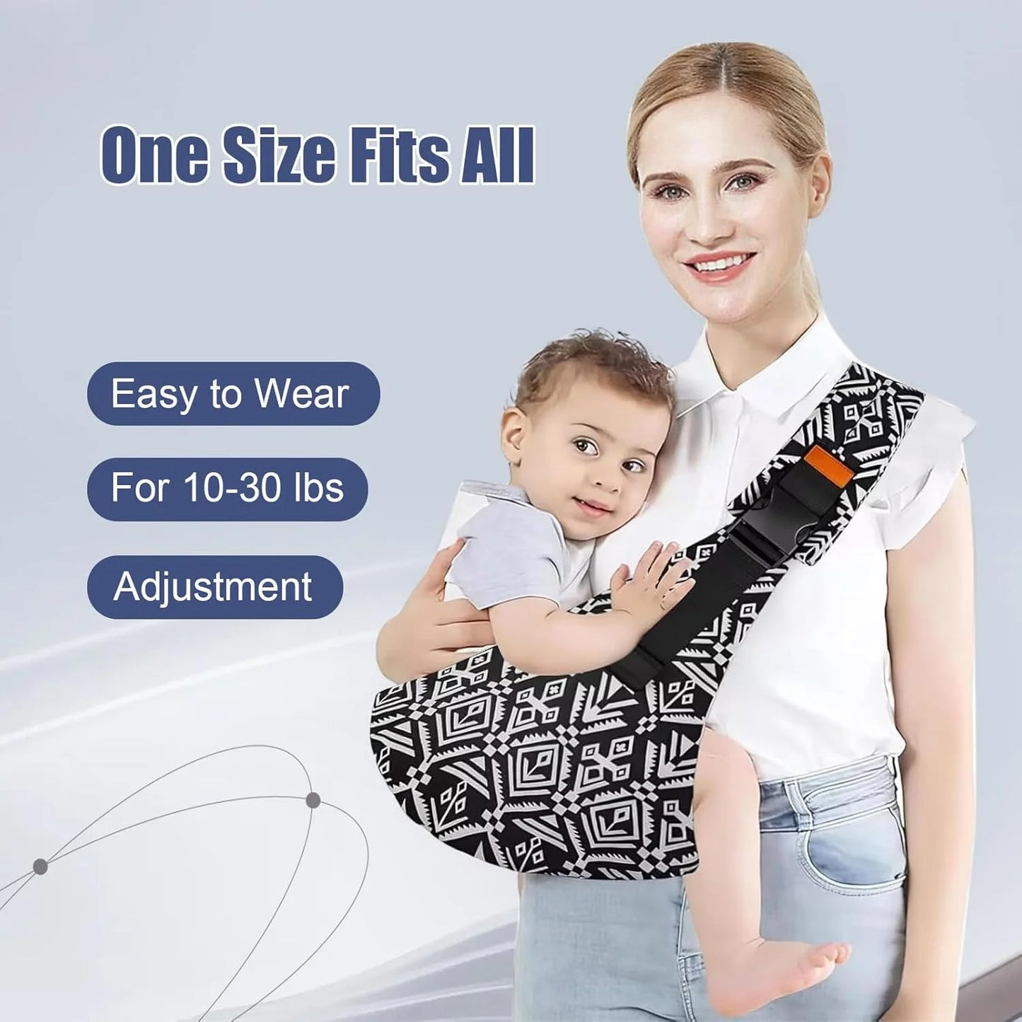 Adjustable Baby Carrier Sling Wrap
