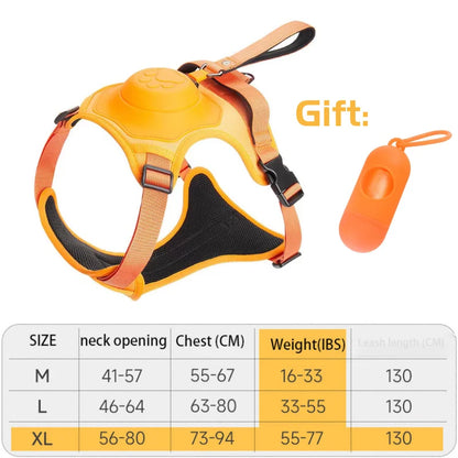 Dog Harness with Retractable Leash