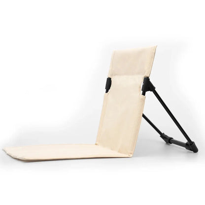 Lightweight Folding Camping & Beach Chair with Backrest Cushion