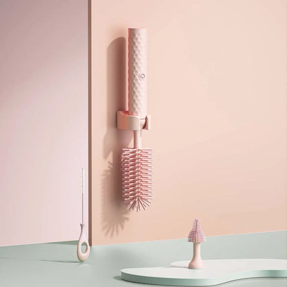 Electric Silicone Bottle Brush 360° Rotating
