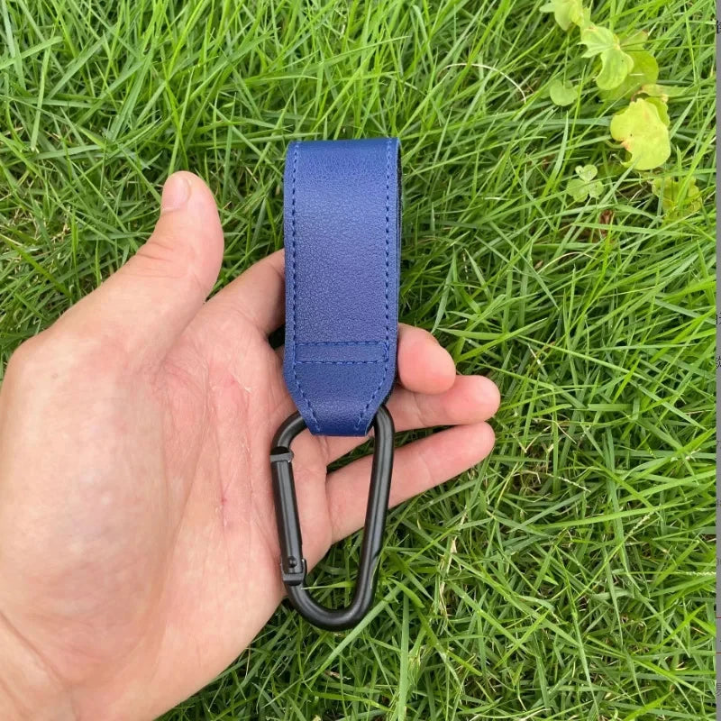 Leather Stroller Hooks