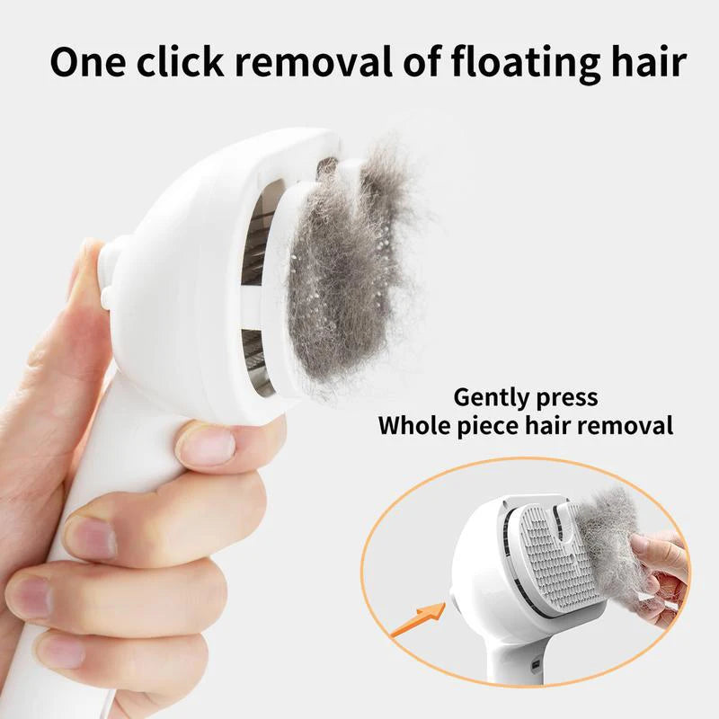 Dog Comb with Steam Spray
