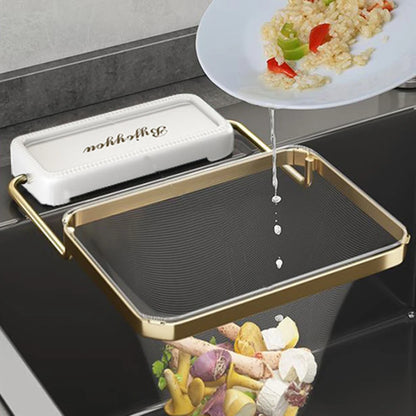 Kitchen Sink Filter Rack with Disposable Mesh Bags