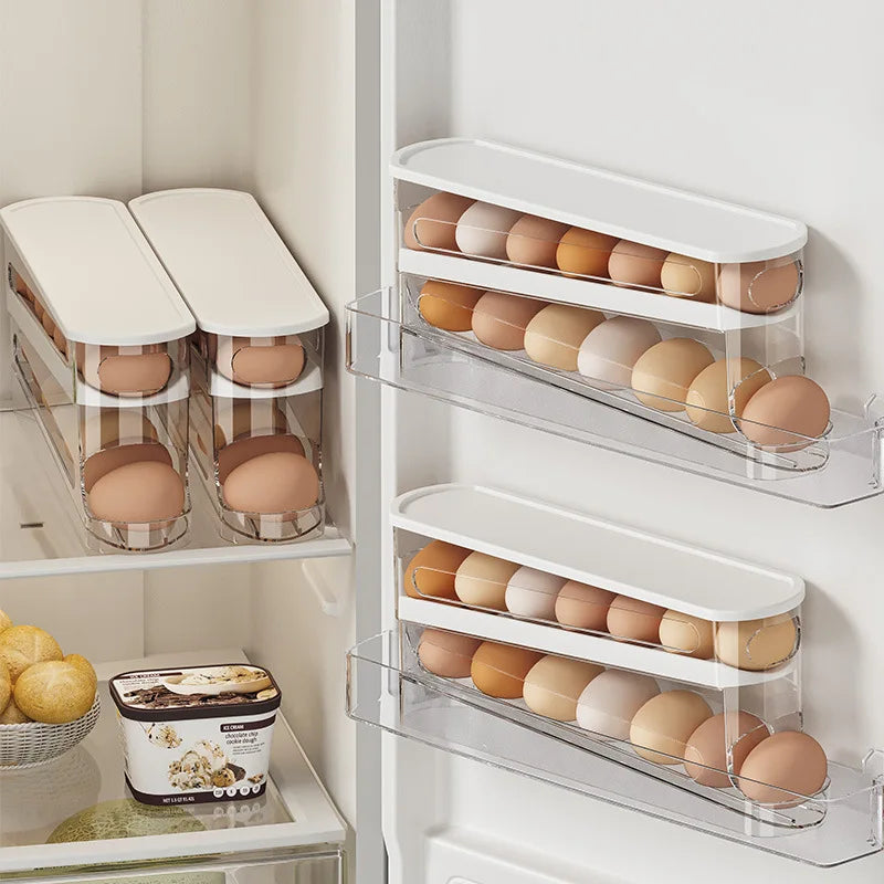 2-Tier Automatic Egg Storage Box