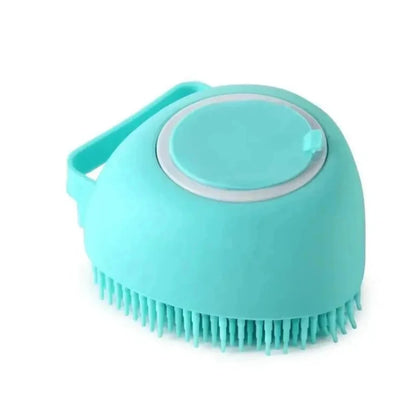 Silicone Pet Bath & Massage Gloves Brush