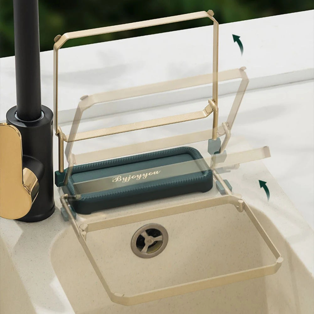 Kitchen Sink Filter Rack with Disposable Mesh Bags