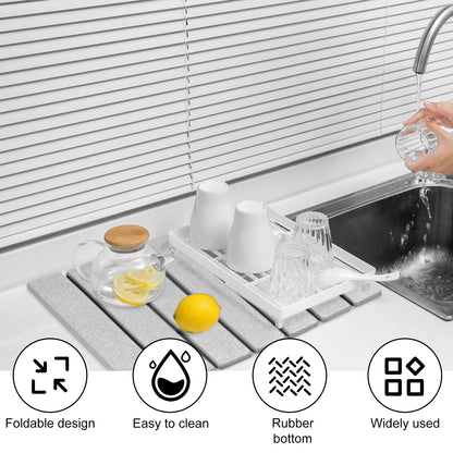 Foldable Stone Dish Drying Mat