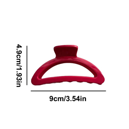 Flexible Silicone Hair Claw Clip