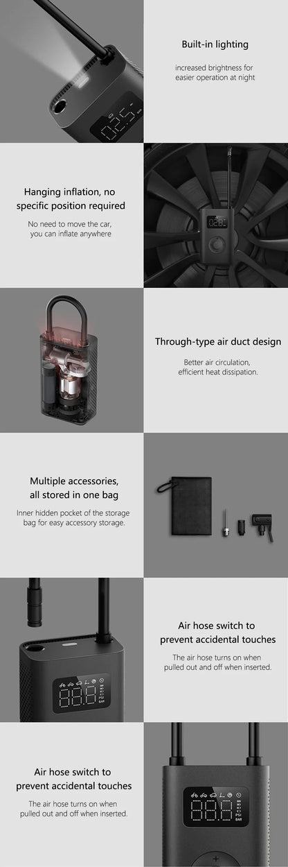 Xiaomi Mijia Portable Electric Air Pump 2D
