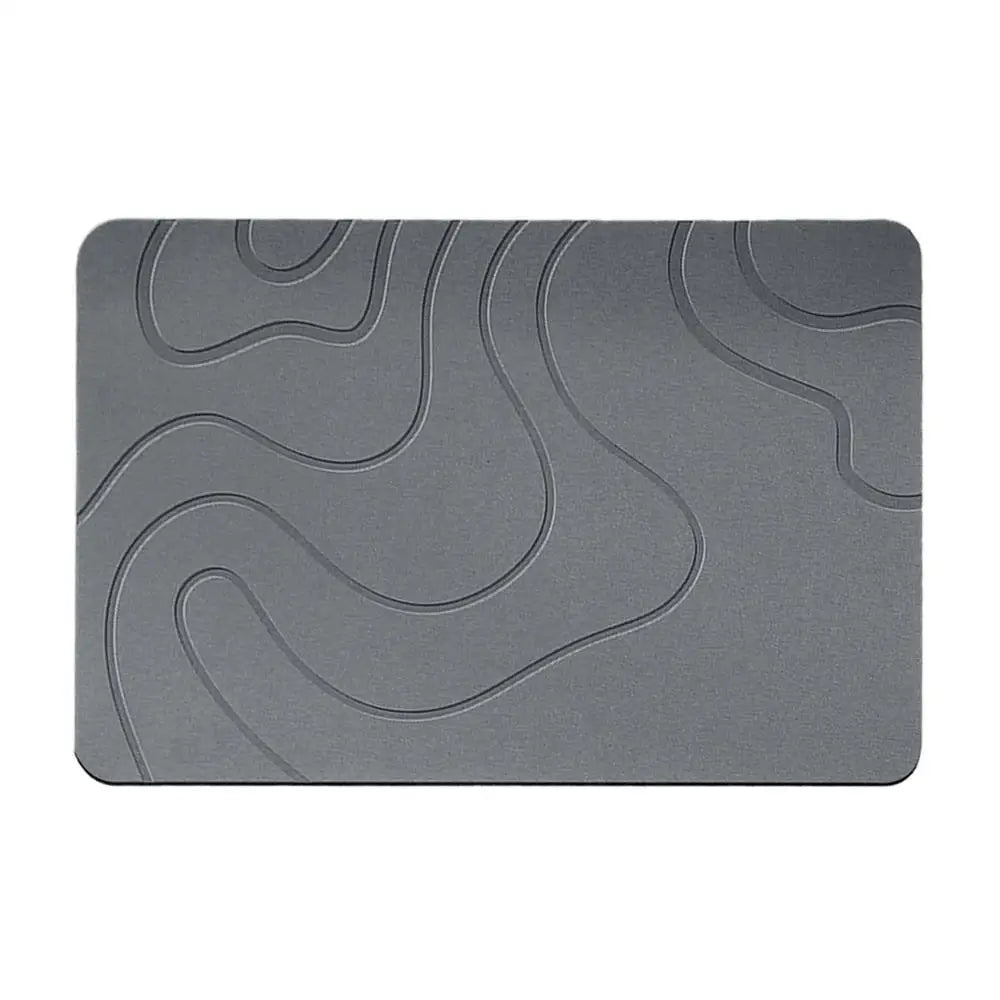 Quick-Dry Diatomite Stone Bath Mat