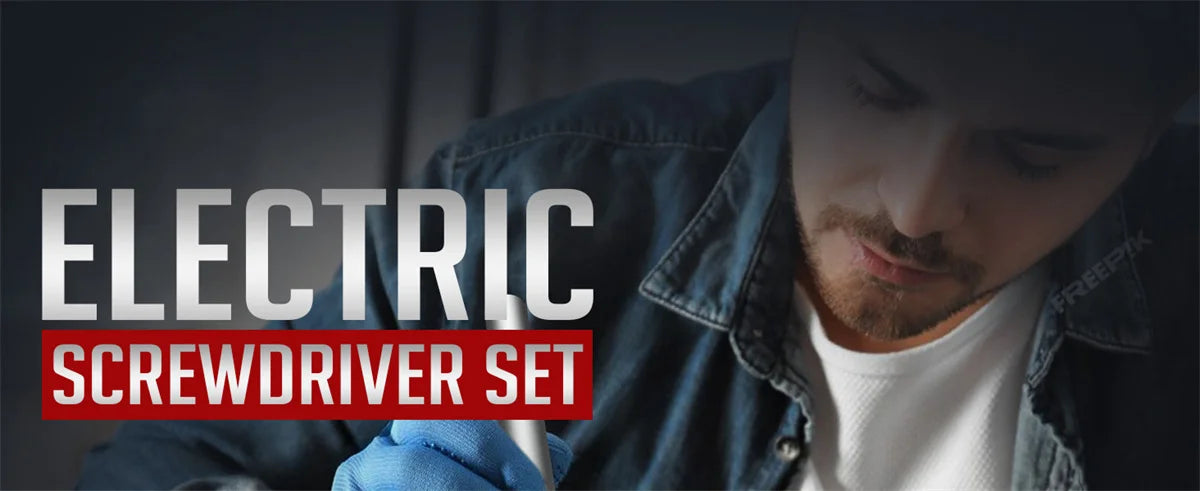 75-in-1 Precision Electric Screwdriver Set with LED Lights & Magnetic Bits