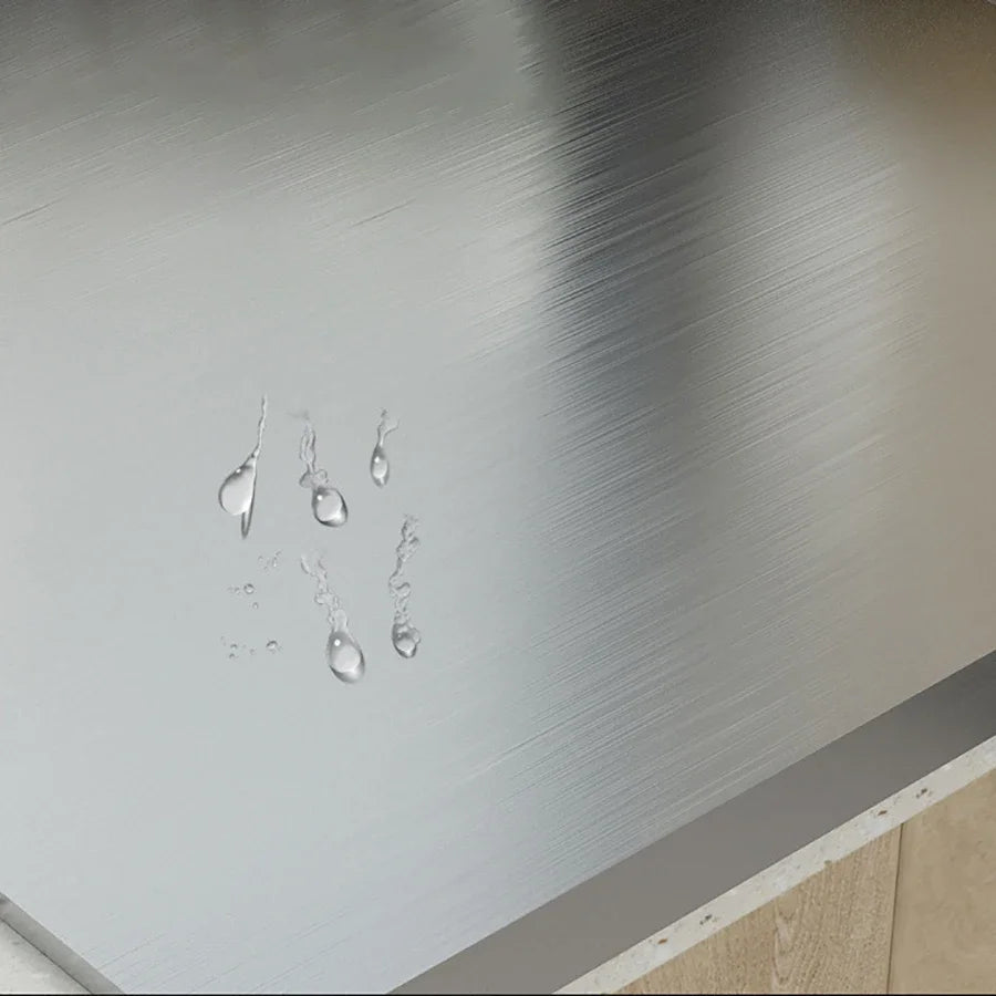 L-Shaped Folding Stainless Steel Cutting Board
