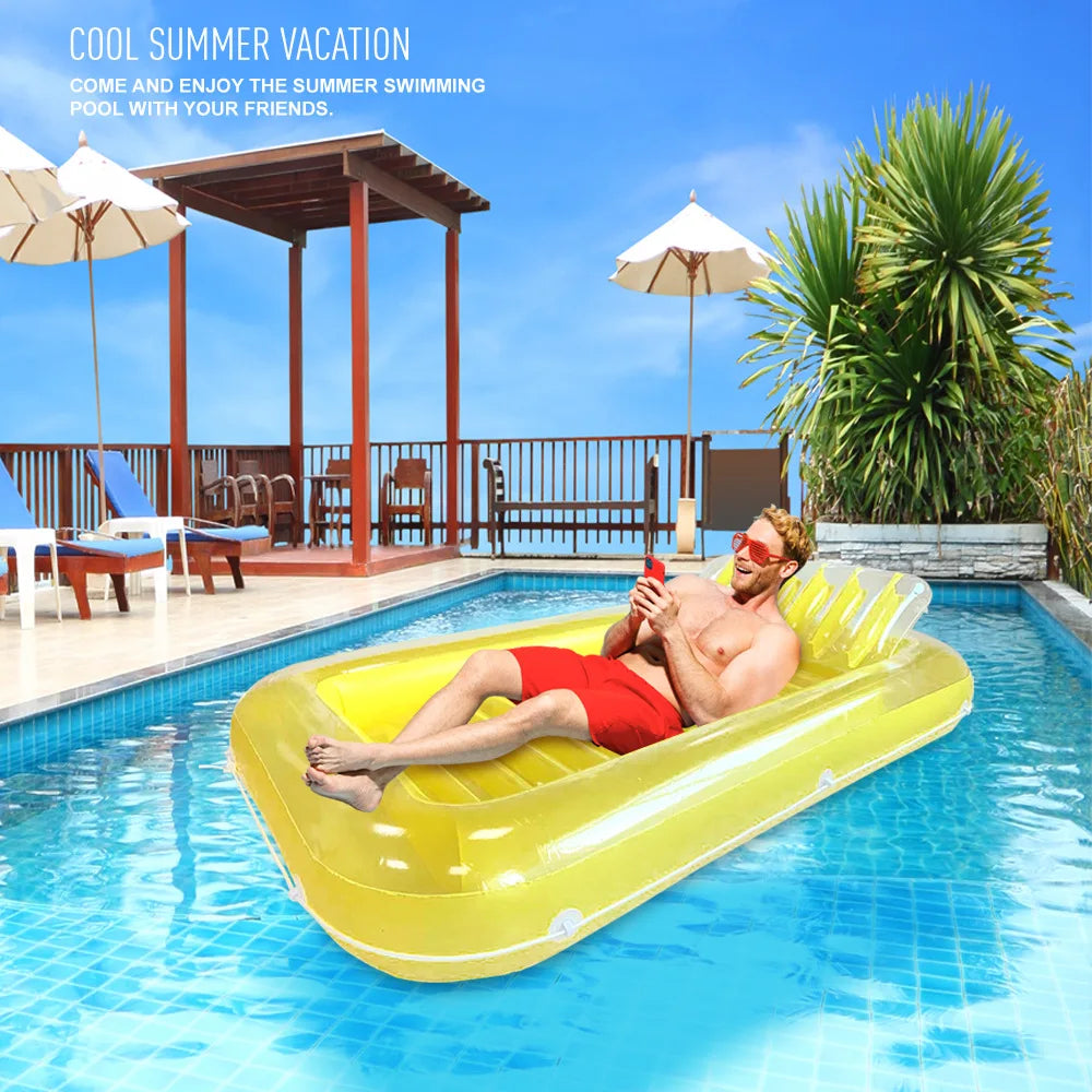 Inflatable Pool Sun Lounger