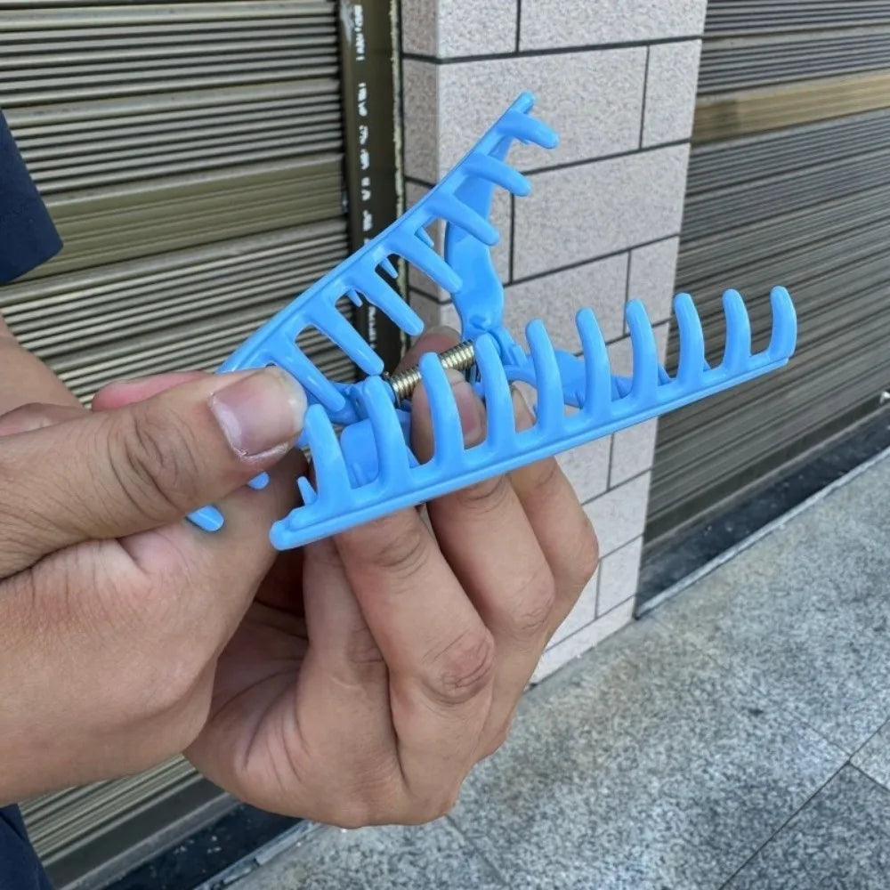 Flexible Silicone Hair Claw Clip