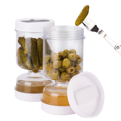 Olive & Pickle Strainer Jar