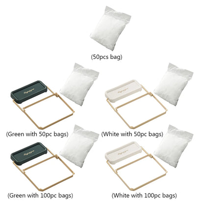 Kitchen Sink Filter Rack with Disposable Mesh Bags