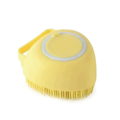 Silicone Pet Bath & Massage Gloves Brush