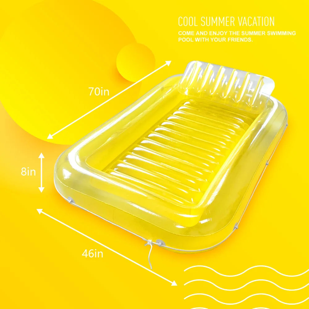 Inflatable Pool Sun Lounger