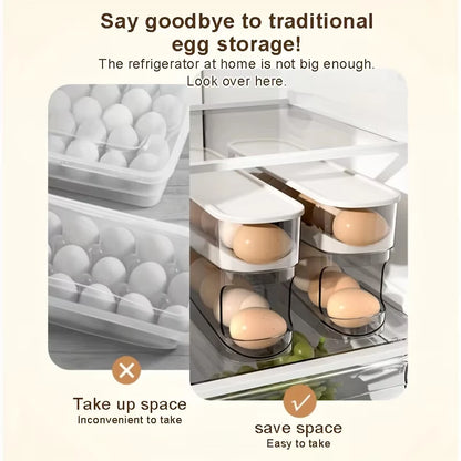 2-Tier Automatic Egg Storage Box