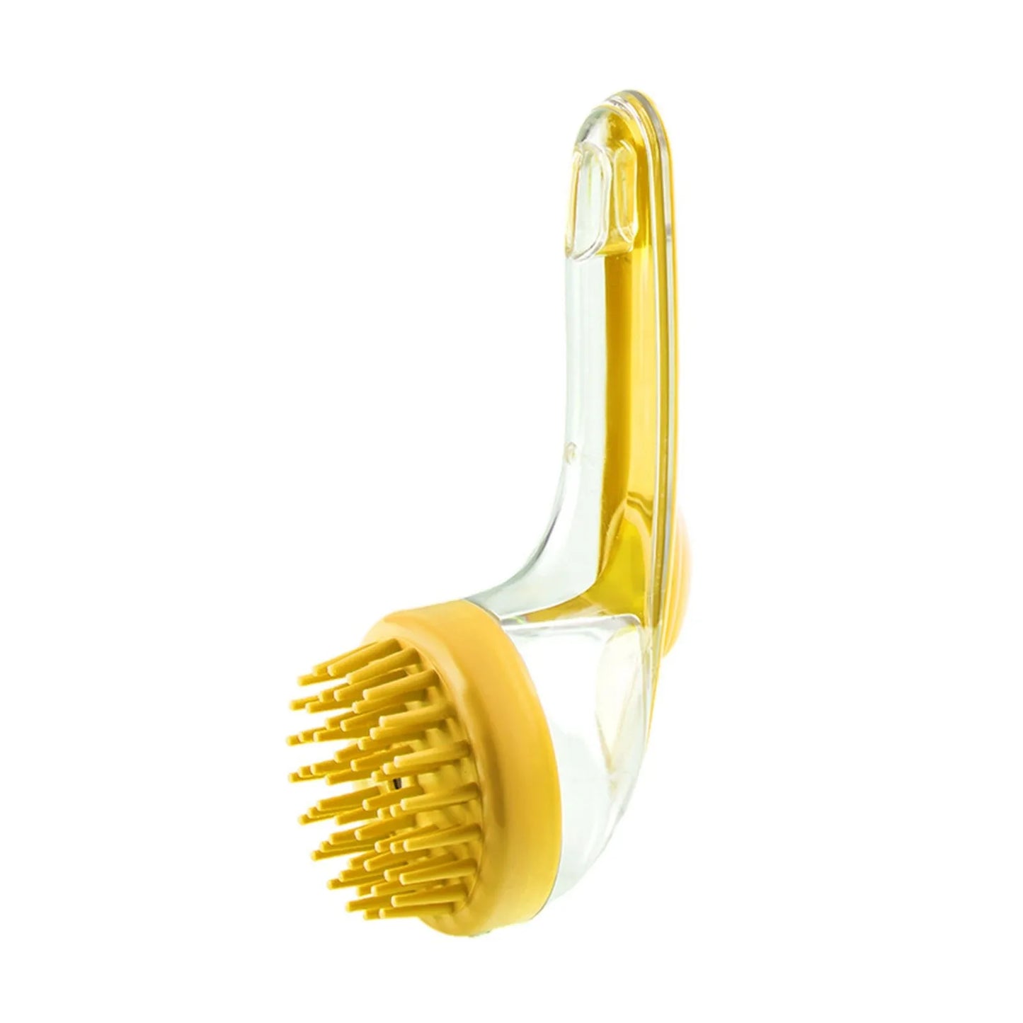 Pet Bath Brush with Shampoo Dispenser