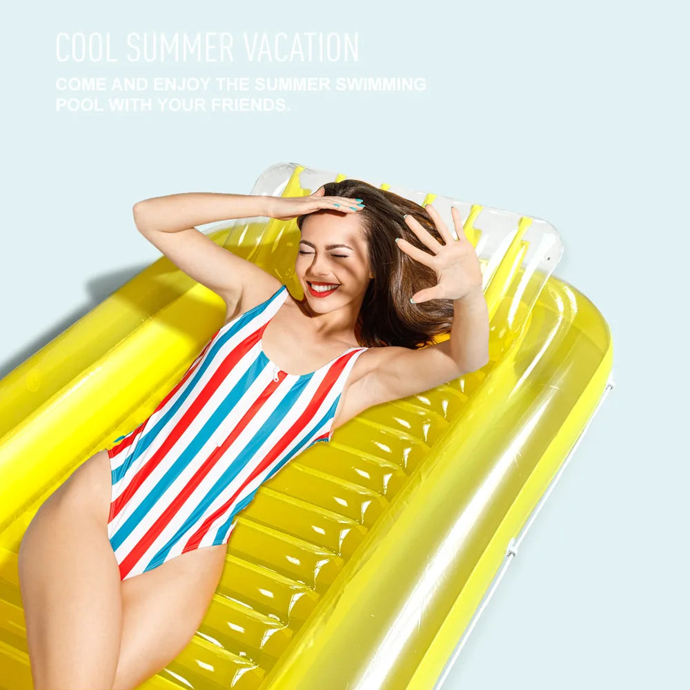 Inflatable Pool Sun Lounger