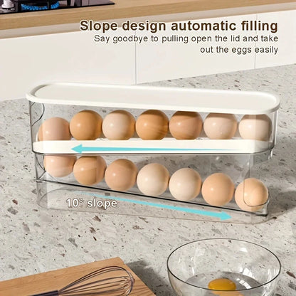 2-Tier Automatic Egg Storage Box