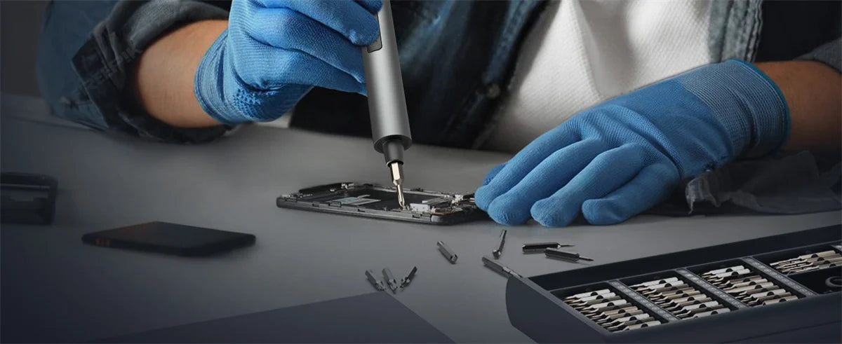 75-in-1 Precision Electric Screwdriver Set with LED Lights & Magnetic Bits